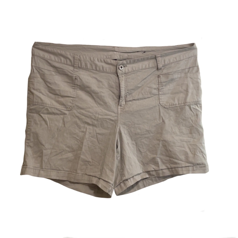 Lane Bryant Tan Women Shorts Cargos